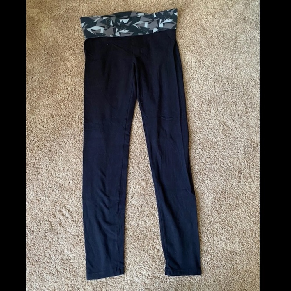 Fold over top leggings